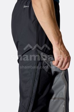 Штани чоловічі Rab Downpour Pants, Black, S, Regular (RB QWI-27-BLK-SML)
