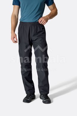Штани чоловічі Rab Downpour Pants, Black, S, Regular (RB QWI-27-BLK-SML)