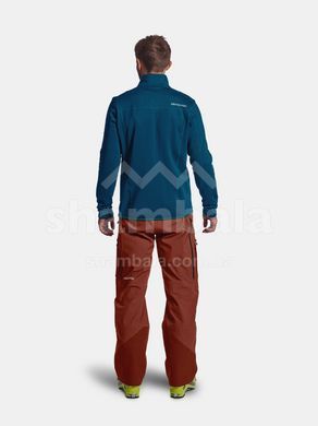 Кофта флісова чоловіча Ortovox Fleece Jacket M, petrol blue, M (4251422583503)