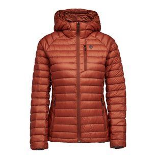 Женский легкий пуховик для треккинга Black Diamond W Approach Down Hoody, Burnt Sienna, L (BD 7440936044MED1)