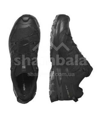 Кроссовки трекинговые мужские Salomon XA Pro 3D v9, Black/Phantom/Pewter, 10 (SLM 472718-10)