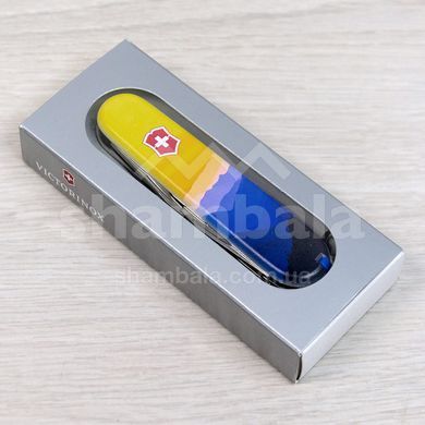Швейцарский складной нож Victorinox Camper, 13 функцій, 91 мм, Ukraine (Гірськийпейзаж))