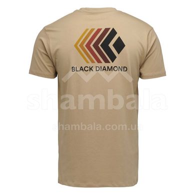 Футболка чоловіча Black Diamond M Faded SS Tee, Khaki, XL (BD 7524402016XLG1)
