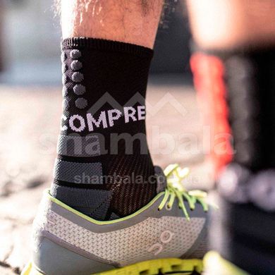 Носки Compressport Shock Absorb Socks, Black, T2 (XU00006B 990 0T2)
