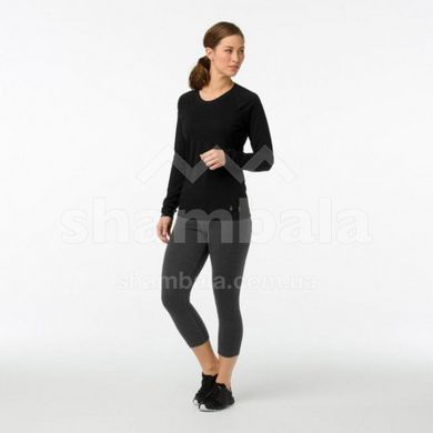 Футболка женская Smartwool Merino 150 Baselayer Long Sleeve Black, р.L (SW 17255.001-L)
