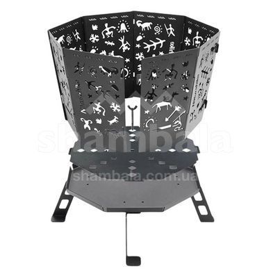 Гриль портативный раскладной Naturehike CNH22CJ036, Black (6975641888871)