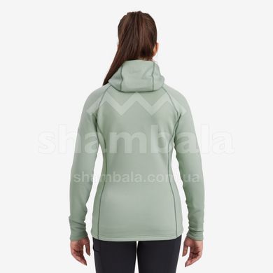 Женская флисовая кофта Montane Female Fury Hoodie, Pale Sage, S/10/38 (5056601009688)