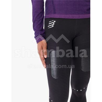Тайтси жіночі Compressport Winter Trail Under Control Full Tight W, Black, XS (7630102520309)