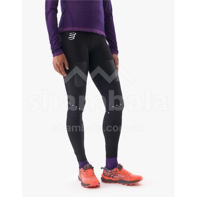 Тайтси жіночі Compressport Winter Trail Under Control Full Tight W, Black, XS (7630102520309)
