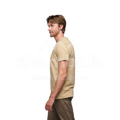 Футболка чоловіча Black Diamond M Faded SS Tee, Khaki, XL (BD 7524402016XLG1)