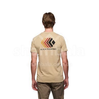 Футболка чоловіча Black Diamond M Faded SS Tee, Khaki, XL (BD 7524402016XLG1)