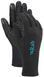 Перчатки женские Rab Power Stretch Contact Grip Glove Wmns, Black, XS (RB QAH-54-BL-XS)