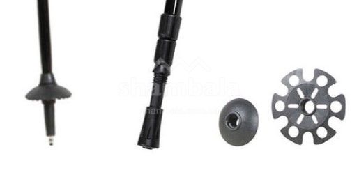 Треккинговые телескопические палки Lafuma Lautaret Pairs, 65-135 см, Black (3080095167892)
