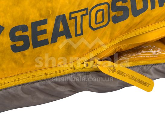 Спальный мешок Spark SpII (4/-2°C), 183 см - Left Zip, Dark Gray/Yellow от Sea to Summit (STS ASP2-R) 2019