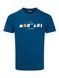 Футболка Montane Geometry T-Shirt, Narwhal Blue, M (5056237064846)