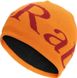 Шапка Rab Logo Beanie, Marmalade/Oxblood Red, One Size (5059913045658)