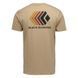 Футболка чоловіча Black Diamond M Faded SS Tee, Khaki, XL (BD 7524402016XLG1)