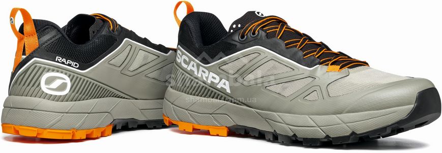 Кросівки Scarpa Rapid, Rock/Orange, 42 (8057963118848)