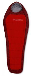 Спальный мешок Trimm IMPACT, (9/4 Сᵒ), 185 - Right Zip, Red (8595225496933)