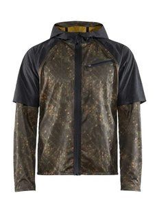 Мембранная мужская куртка Craft Lumen Hydro Jacket Man, Comet/Sencha, S (1907693)