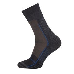 Шкарпетки Fjord Nansen TREK KEVLAR, black/wavy blue, 43-46 (5908221355440)
