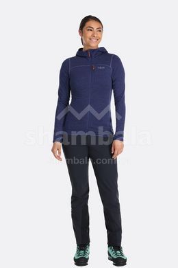 Кофта жіноча Rab Ascendor Light Hoody Wmns, Beluga, 8 (QFF-47-BEL-08)