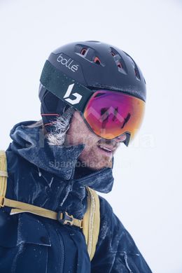 Шлем горнолыжный Bolle Ryft Evo Mips, Black Shiny, 55-59 см (BL RYFTEVOM.BH177002)