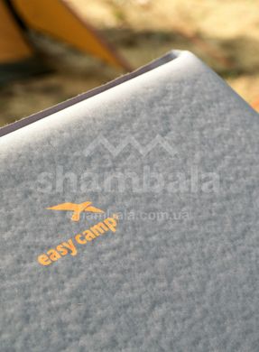 Самонадувний килимок двомісний Easy Camp Self-inflating Siesta Mat Double, 193x120x5 см, Black/Grey (5709388104366)