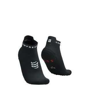 Шкарпетки Compressport Pro Racing Socks V4.0 Run Low, Black/ White, T2 (XU00047B9027T2)