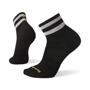 Шкарпетки чоловічі Smartwool Men's Athletic Stripe Light Elite Mini , M - Black (SW 01523.001-M)