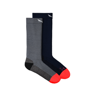 Шкарпетки жіночі Salewa MTN TRN AM W Crew Sock, gray, 36-38 (69032/0621 36-38)