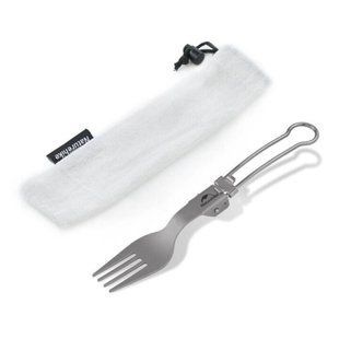 Виделка титанова складана Naturehike NH19C001-J, Grey (6927595734759)