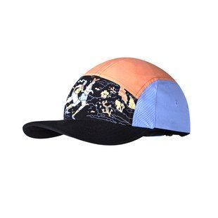 Кепка Buff 5 Panel Go Cap, Pow Running Multi, L/XL (BU 133705.555.30.00)