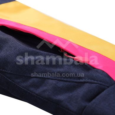 Горнолыжная женская теплая мембранная куртка Alpine Pro MALEFA, Orange/Dark blue, S (LJCY546235 S)