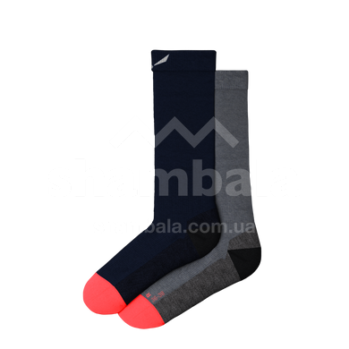 Шкарпетки жіночі Salewa MTN TRN AM W Crew Sock, gray, 36-38 (69032/0621 36-38)