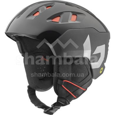 Шлем горнолыжный Bolle Ryft Evo Mips, Black Shiny, 55-59 см (BL RYFTEVOM.BH177002)