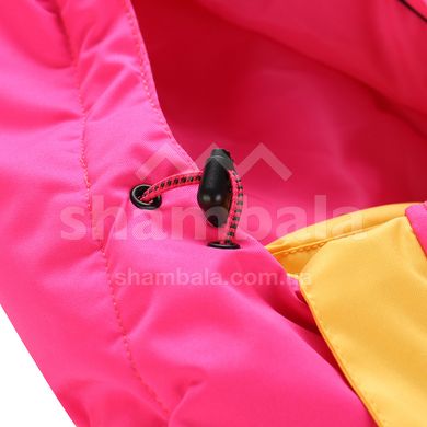 Гірськолижна жіноча тепла мембранна куртка Alpine Pro MALEFA, Orange/Dark blue, S (LJCY546235 S)