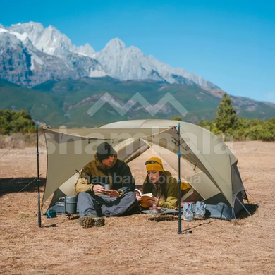 Намет двомісний ультралегкий Naturehike Mongar UL, Grey (CNK2550WS016)