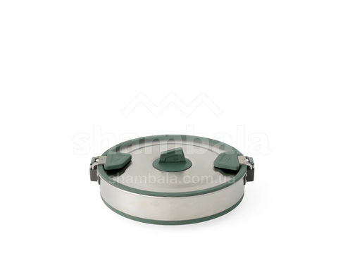 Каструля складана Sea to Summit Detour Stainless Steel Collapsible Pot 3 L, Laurel Wreath Green (STS ACK026021-402002)