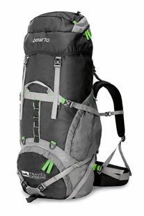 Рюкзак Travel Extreme DENALI 70L, black/green (ТE-Р009)