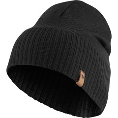 Шапка Fjallraven Merino Lite Hat, Black, One Size (7323450522872)