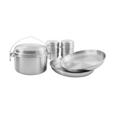 Набор посуды Tatonka Picnic Set II, Silver (TAT 4140.000)