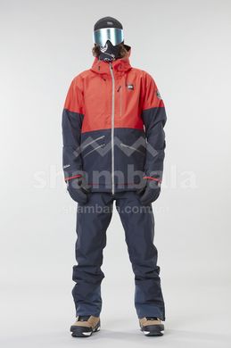 Горнолыжная мужская теплая мембранная куртка Picture Organic Stone, L - Red/Dark Blue (MVT293B-L) 2021
