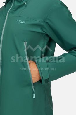 Мембранна куртка жіноча Rab Kangri GTX Jacket Wmns, Green Slate, 10 (QWH-02-GNS-10)