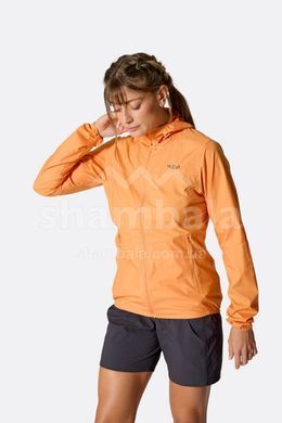 Вітровка жіноча Rab Windgather Hoody Wmns, Tempest Blue, 12 (RB QWS-85-TMB-12)