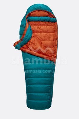 Спальний мішок Rab Ascent 500 Wmns, (-5&deg;C), 170 см - Left Zip, Marina Blue (RB QSD-36-MRB-REG-LZ)