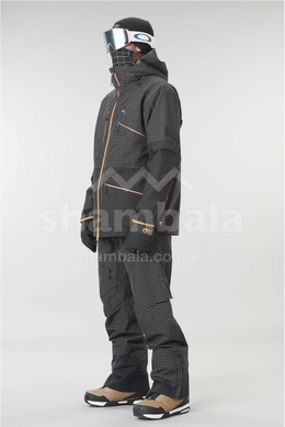 Мембранная мужская теплая куртка Picture Organic Stone 2022, р.L - Black-ripstop black (MVT340B-L)