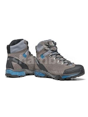 Ботинки Scarpa ZG Trek GTX Wide, Titanium/Lake Blue, 44 (SCRP 67075-200-4-44)