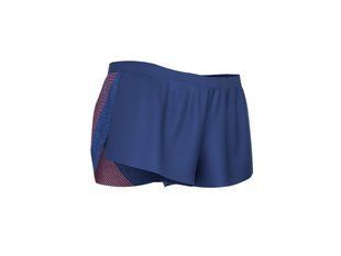Шорты Compressport Racing Split Short M, Blue, S (SHRUNR-5080-1S)