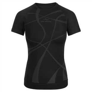 Термофутболка жіноча Fjord Nansen AKKA T-SHIRT, L/XL, black/graphite (5908221336166)